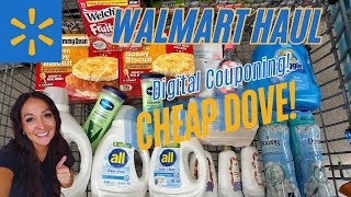 Walmart Coupon Haul All digital deals Clearance Finds Cheap Laundry [upl. by Larue]