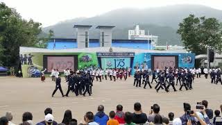 Silent FootdrillHong Kong Police BandHong Kong Police Force 175th Anniversary Open Day 2019 [upl. by Ridinger]