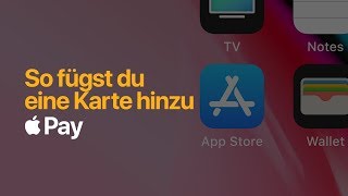 Apple Pay – So fügst du eine Karte auf dem iPhone hinzu – Apple [upl. by Kursh574]