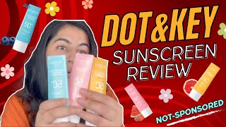 DotampKey Sunscreen Review  Unsponsored skincare sunscreen spf review foryoupage explorepage [upl. by Reste]