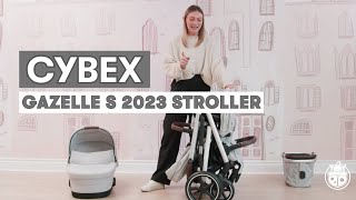 Cybex Gazelle S 2023 Stroller Review  Best Strollers of 2023  Snuggle Bugz Reviews [upl. by Attaymik]