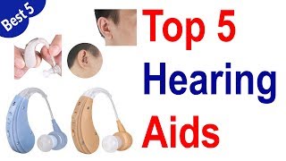 Top 5 Best Hearing Aids in 2019  Hearing Aids reviews with best price [upl. by Xanthus]