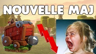 Clash of Clans  Nouvelle MAJ  Énorme NERF au démolisseur [upl. by Ariom]