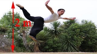 Shaolin Kung Fu Wushu Tutorial Butterfly Kick Training Step by Step for Beginners [upl. by Nahtnaoj]