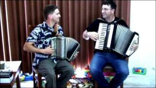 Jambalaya The Blue Ridge Rangers Version  Accordion Duet [upl. by Ynehpets]