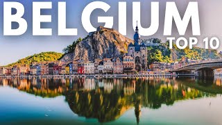 2024 Belgium Travel 10 Must Visit Places [upl. by Eseeryt]