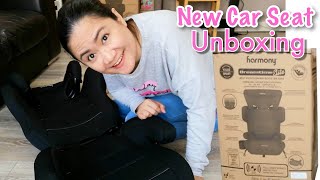 How to Assemble Harmony Dreamtime Elite Car Seat Group 23  KC Mum Life [upl. by Neroled]