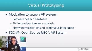 Duisburg Group  March 16 2022 Modern Embedded Software Development for RISC V MINRES Technology [upl. by Alael]