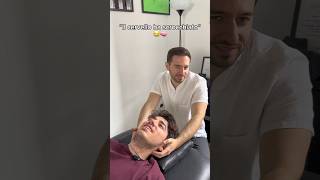 Tralasciamo il fatto di Londra 😂 osteopata osteopatia thrust asmr [upl. by Torosian]