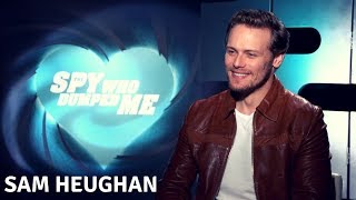 Sam Heughan admits that auditioning is horrible has secret crush on Mila Kunis [upl. by Li]