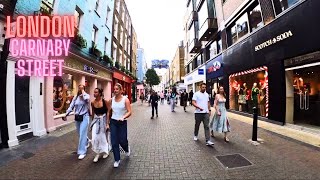 CARNABY STREET LONDON  London travel  London Life  London walking tour  Must see in London [upl. by Anaujahs]