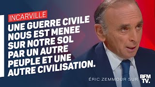 Eric Zemmour sur BFM TV  Je propose la remigration pour les criminels d’origine étrangère [upl. by Assilrac]