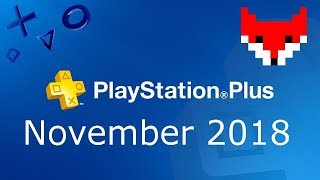 PsPlus November 2018  4K deutsch  german  PS Spiele  kostenlose Playstation Spiele [upl. by Goebel]