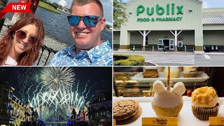 DISNEY WORLD OCTOBER 2023 Epcot food amp wine PUBLIX supermarket and Magic Kingdom fireworks [upl. by Hluchy]