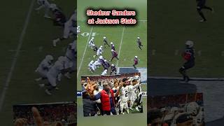 Shedeur Sanders at Jackson State Rushing touchdown ncaafootball [upl. by Barthol590]