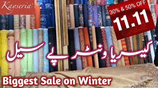 Kayseria 11 11 Sale Flat 50 amp 30 OFF  kayseria Sale On Winter Collection [upl. by Ybbor]