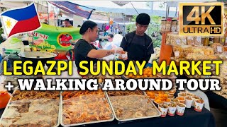 Sunday Morning Market Tour  Legazpi Village Makati 🇵🇭 food newvideo travel trendingvideo fyp [upl. by Ntsuj]