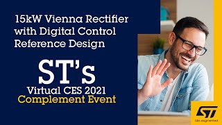 CES 2021 Complement Event 15kW Vienna Rectifier with Digital Control Reference Design [upl. by Serra]