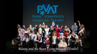 Beauty and the Beast  LIVE MUSICAL  Trailer Peter Valentinos American Theater [upl. by Sev]