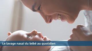 Le lavage nasal du bébé au quotidien [upl. by Albric]