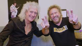 Music Legends Brian May and Joe Walsh Meet with Sammy Hagar  Rock amp Roll Road Trip [upl. by Photima]