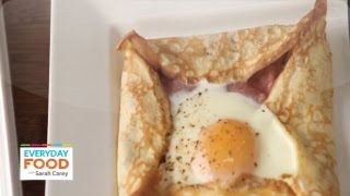 Simple Crepes  Everyday Food with Sarah Carey [upl. by Enilecram976]