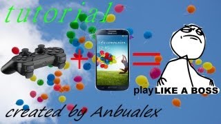 TUTORIALjoystick ps3 su android s4 senza permessi di root metodo semplice [upl. by Patten232]