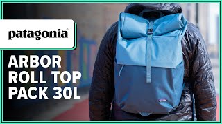 Patagonia Arbor Roll Top Pack 30L Review 2 Weeks of Use [upl. by Ardle]