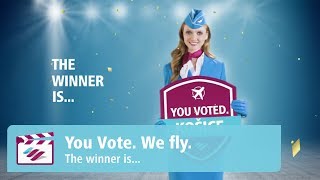 You vote We fly 2018 The Winner is Kosice  Eurowings [upl. by Ulani]