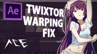 After Effects AMV Tutorial  Twixtor Warping Fix [upl. by Eetsud]