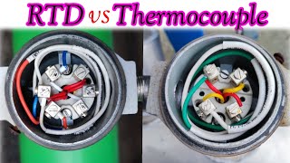 RTD vs Thermocouple  What is Different  RTD  Thermocouple  Temperature Sensor [upl. by Trebloc]