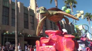 Pixar Play Parade  Disney California Adventure [upl. by Suiratnod]