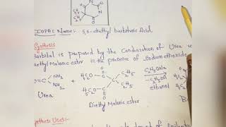 Synthesis of Barbital [upl. by Eizle930]