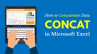 How to Concatenate or Combine Data in Microsoft Excel CONCAT Function [upl. by Engamrahc]