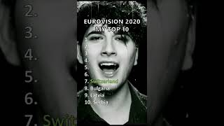 Eurovision 2020 I My Top 10 esc eurovision2020 eurovision shorts [upl. by Onej]