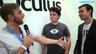 Oculus Rift  Palmer Luckey and Nate Mitchell Interview [upl. by Htebasyle654]