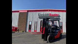 2016 TOYOTA 8FGCU25 SOLID PNEUMATIC 5000LB FORKLIFT [upl. by Celina]