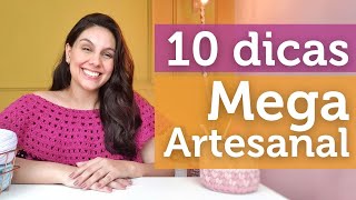 10 dicas para aproveitar a Mega Artesanal  por Ju quem fez [upl. by Assiralc455]