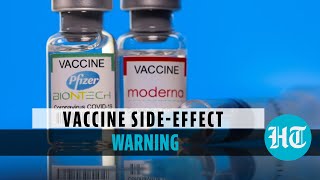 Vaccine sideeffects Enlarged heart warning for Pfizer Moderna jabs in USA [upl. by Griffin]