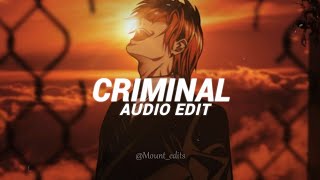 criminal  britney spears  edit audio [upl. by Semreh]