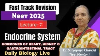 Endocrine System  Hormones of Heart Kidney amp Gut  Lec 7  Live Class  11th Biology NCERT [upl. by Flanagan]