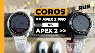 COROS Apex 2 vs Apex 2 Pro Whats the difference [upl. by Riggs]