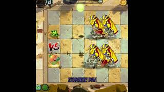 PvZ 2  Plant Mastery 200  Sling Pea vs Mangofier vs Ancient Egypt Zombie Team shorts [upl. by Binah]