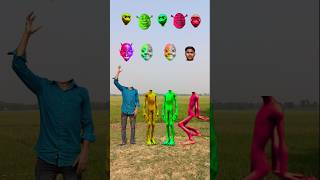 Bronze green red alien vs Me  correct headmatching new game magical video viral vfx [upl. by Schwitzer]