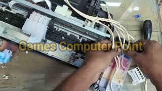 Epson L130 printer Drame to cartiged dameg solutionepsonprinter printer repair epson machine [upl. by Amandie]