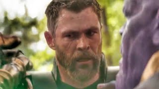 Thanos vs Thor Wakanda Fight Scene Full  Avengers Infinity War 2018 Movie Clip HD [upl. by Garnette298]