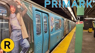 R160B Siemens R Train with Primark Ad Wrap Action [upl. by Litta440]