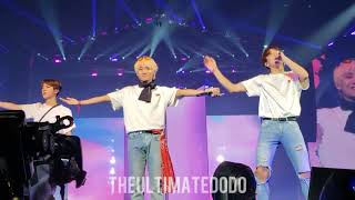 180908 Answer Love Myself  Ending  BTS 방탄소년단 Love Yourself Tour in LA Fancam 직캠 [upl. by Savage]