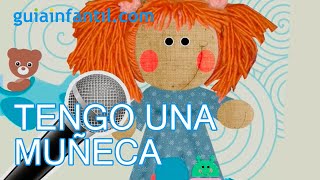 Tengo una muñeca vestida de azul Karaoke para niños [upl. by Araas391]