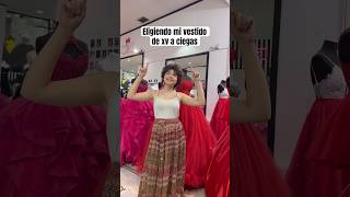 ELIGIENDO MI VESTIDO DE XV A CIEGAS😱 qué opinas del resultado COMENTÁ vestidos xvaños xv [upl. by Angel49]